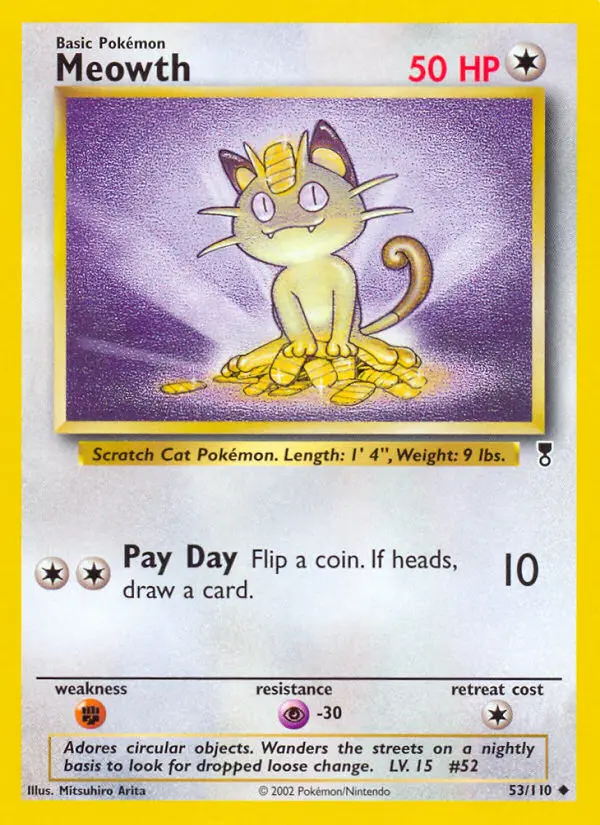 Meowth - Legendary Collection 053/110 (Regular)