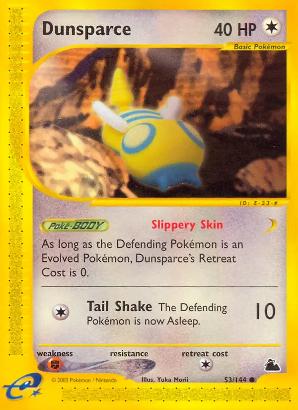 Dunsparce - Skyridge 053/144 (Reverse Holo)