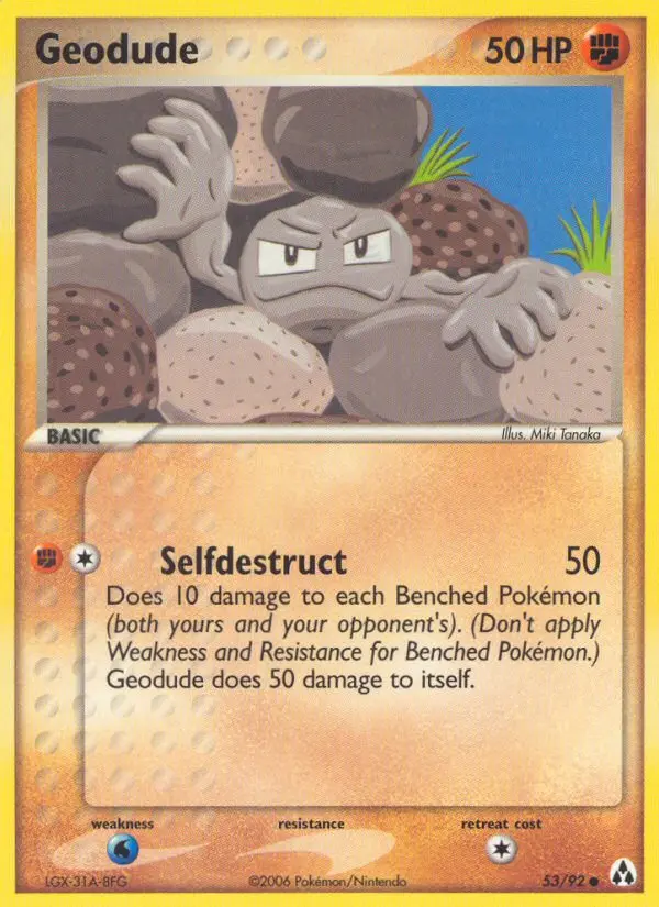 Geodude - Legend Maker 053/092 (Regular)