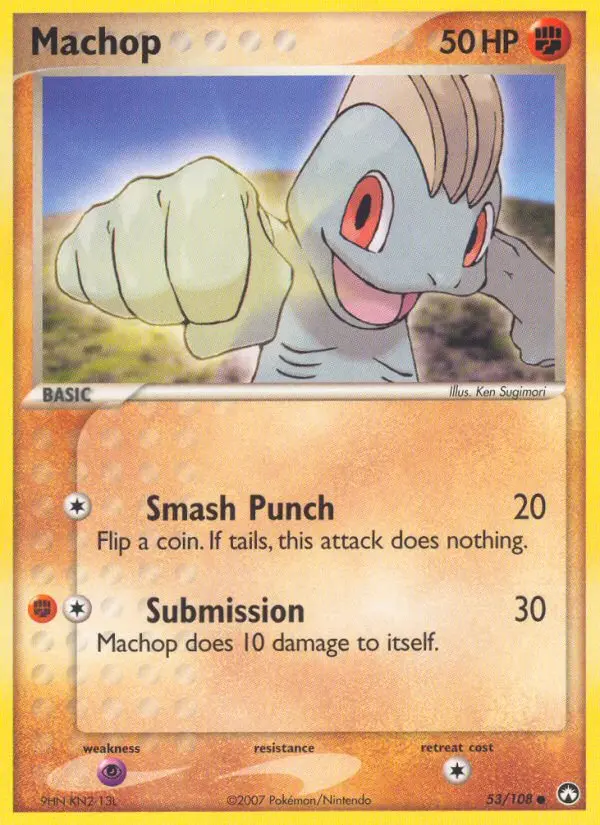 Machop - Power Keepers 053/108 (Regular)