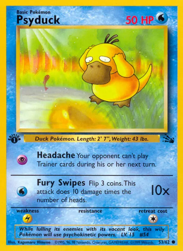 Psyduck - Fossil 053/062 (Gift Box)