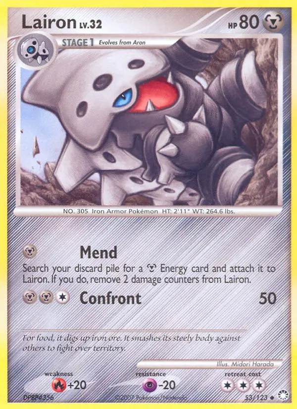 Lairon - Mysterious Treasures 053/123 (Reverse Holo)