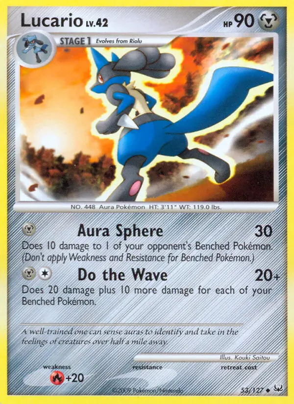 Lucario - Platinum 053/127 (Regular)
