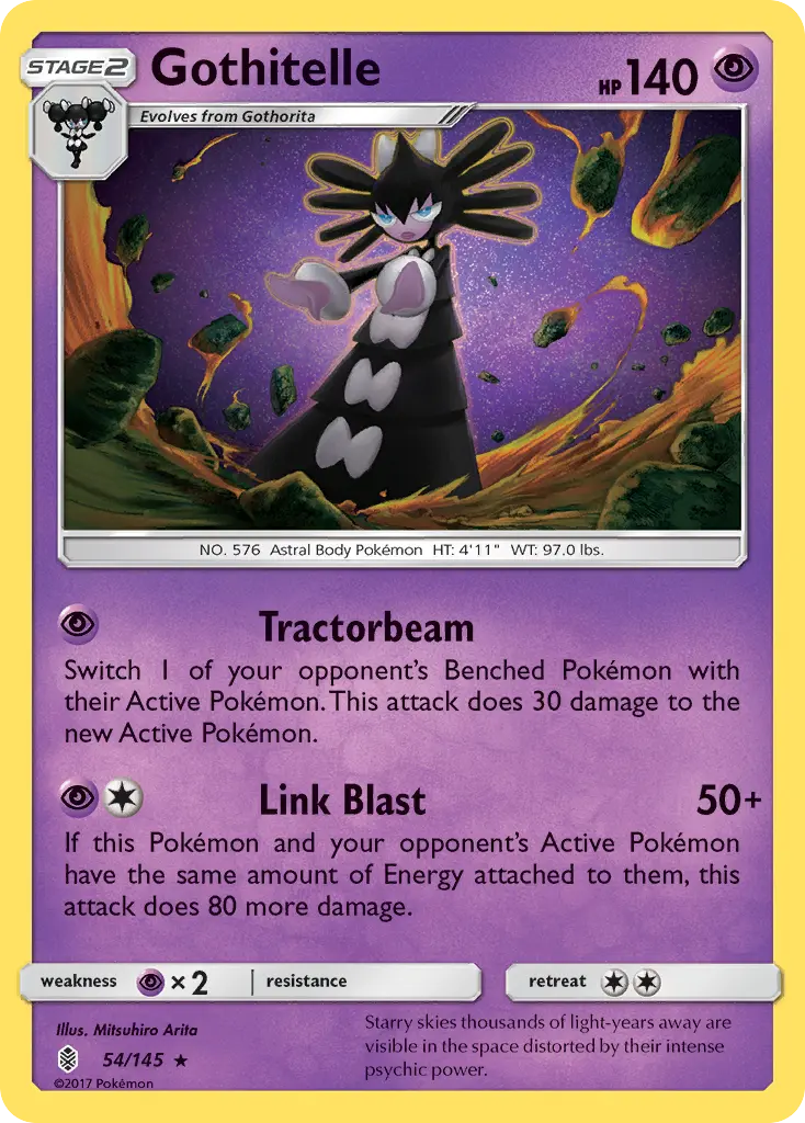 Gothitelle - Guardians Rising 054/145 (Regular)