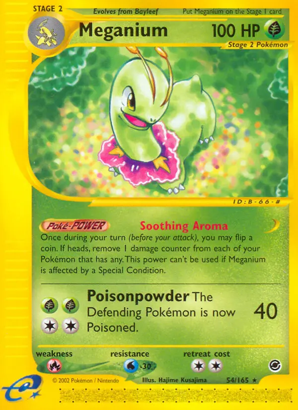 Meganium - Expedition Base Set 054/165 (Regular)