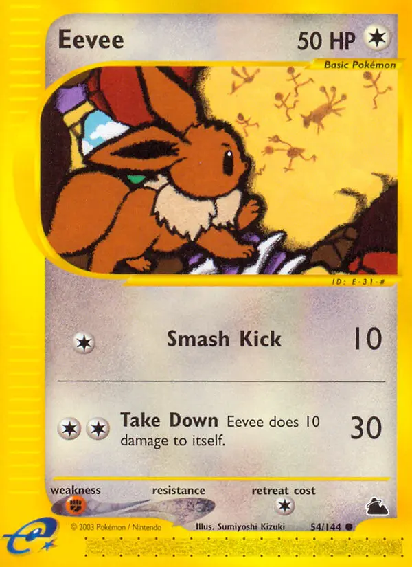Eevee - Skyridge 054/144 (Regular)