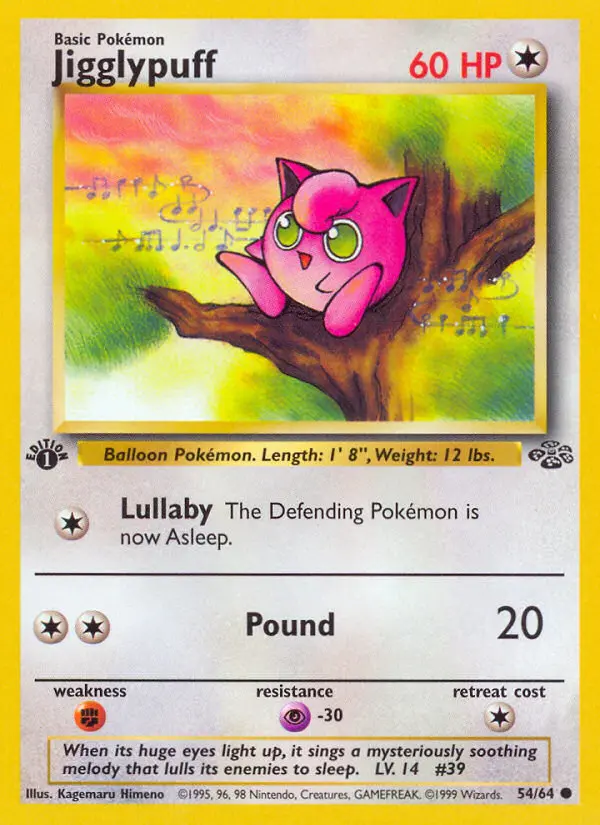 Jigglypuff - Jungle 054/064 (Regular)