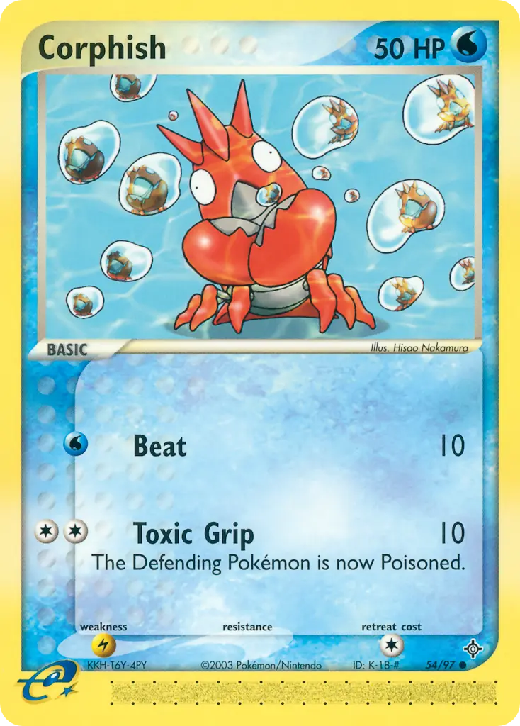 Corphish - Dragon 054/097 (Regular)