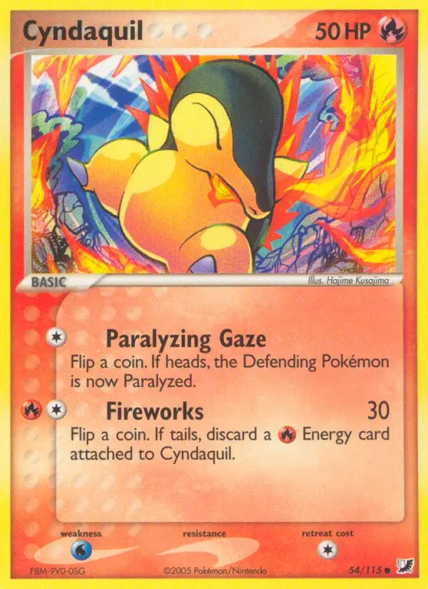 Cyndaquil - Unseen Forces 054/115 (Regular)
