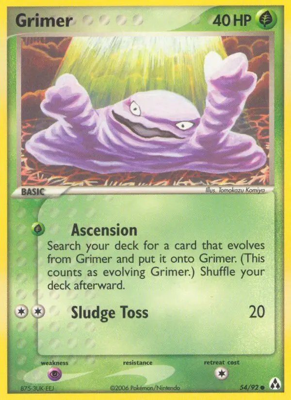 Grimer - Legend Maker 054/092 (Regular)
