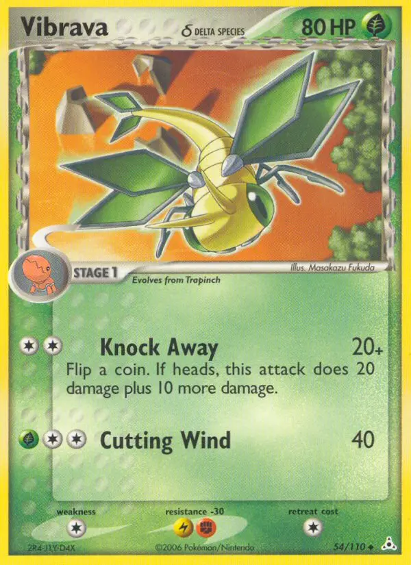 Vibrava δ - Holon Phantoms 054/110 (Reverse Holo)