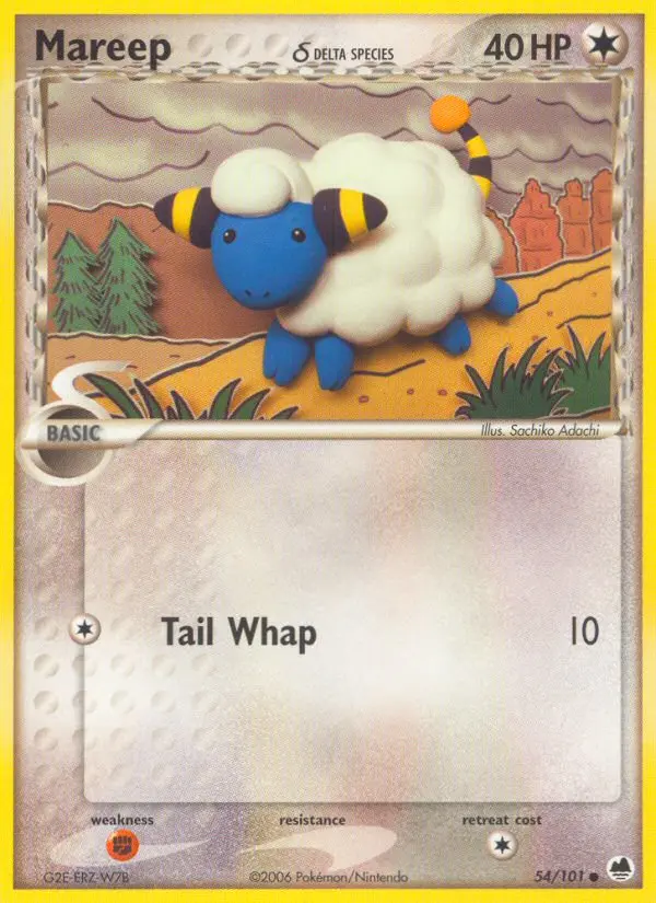 Mareep δ - Dragon Frontiers 054/101 (Regular)