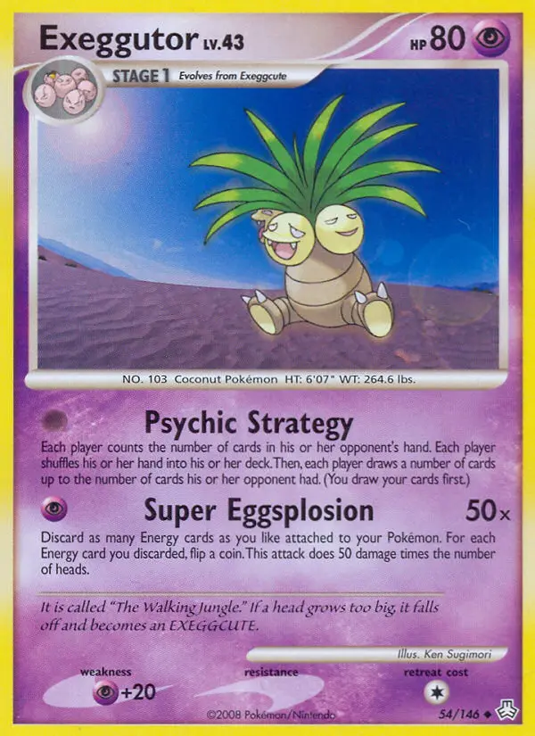 Exeggutor - Legends Awakened 054/146 (Regular)
