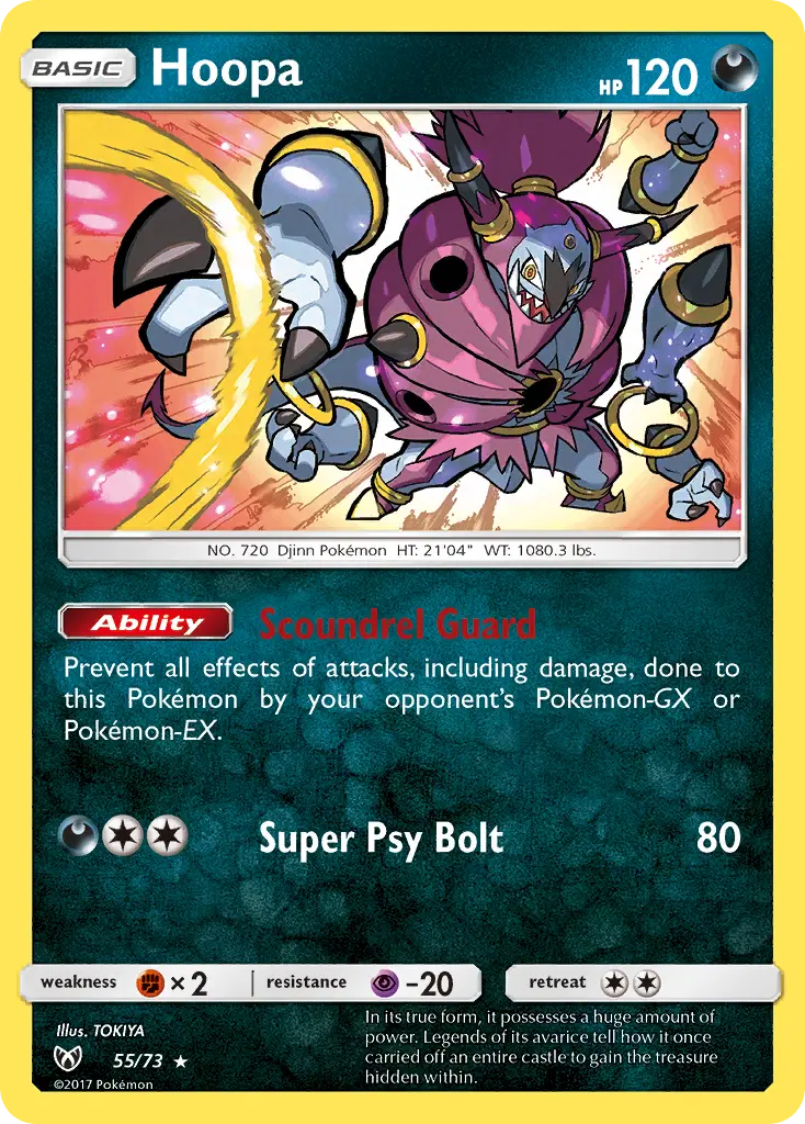 Hoopa - Shining Legends 055/073 (Holo)