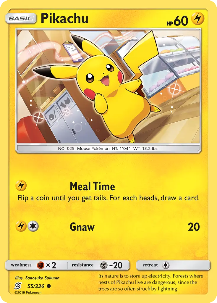 Pikachu - Unified Minds 055/236 (Regular)
