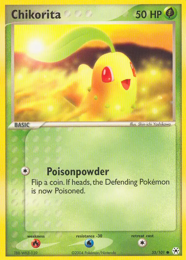 Chikorita - Hidden Legends 055/101 (Regular)