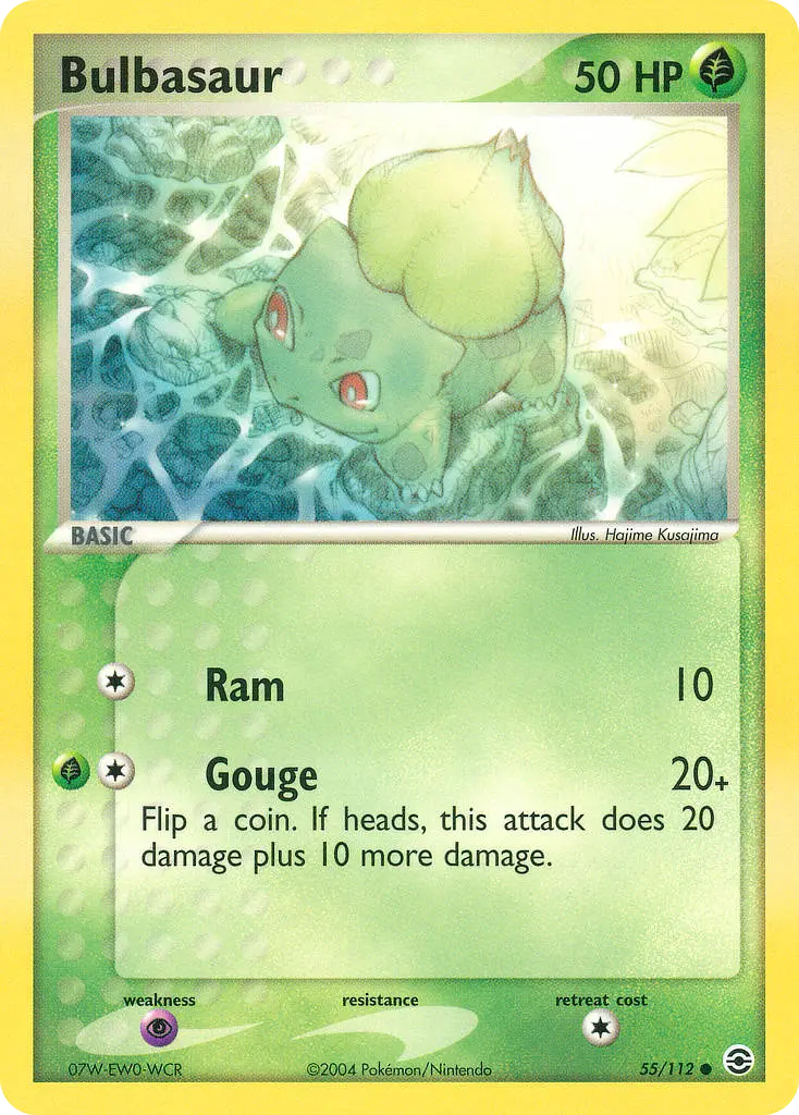 Bulbasaur - FireRed & LeafGreen 055/112 (Regular)