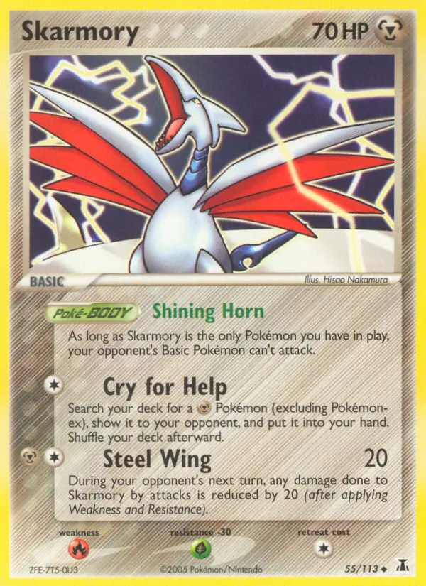 Skarmory - Delta Species 055/113 (Regular)