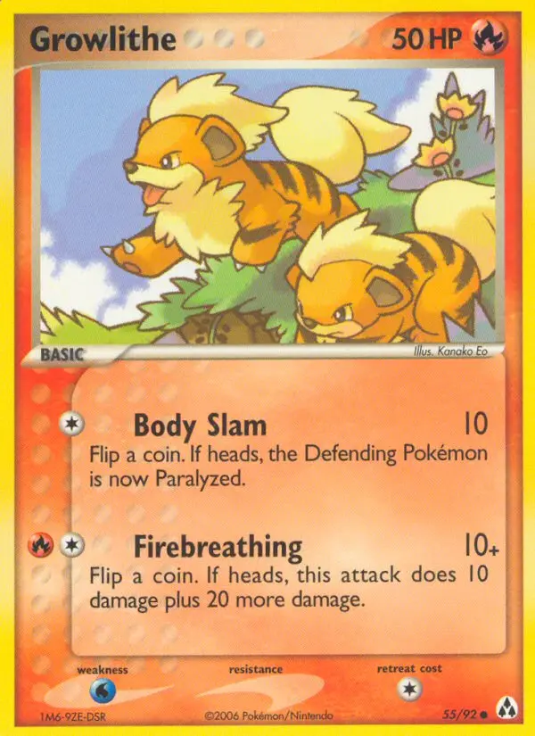 Growlithe - Legend Maker 055/092 (Regular)