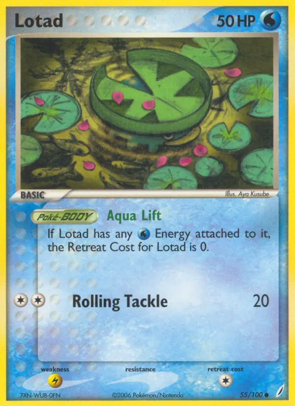 Lotad - Crystal Guardians 055/100 (Regular)