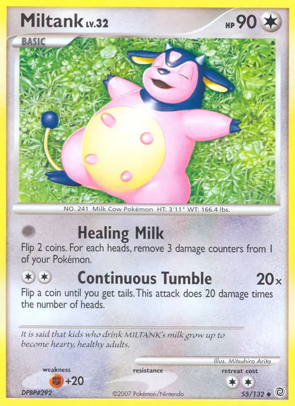 Miltank - Secret Wonders 055/132 (Regular)