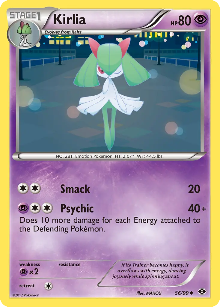 Kirlia - Next Destinies 056/099 (Regular)