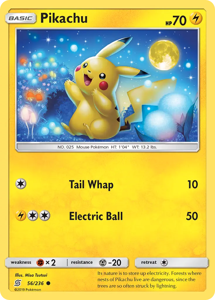 Pikachu - Unified Minds 056/236 (Regular)
