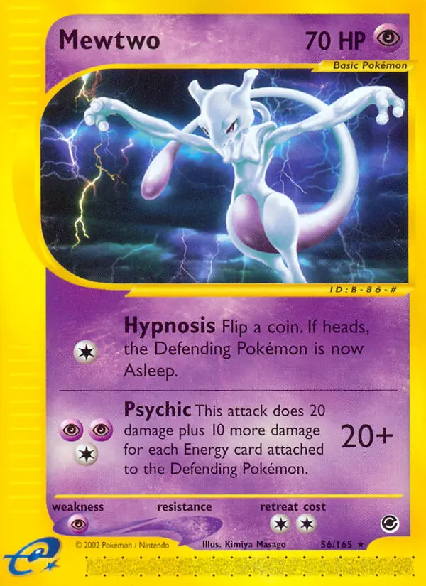 Mewtwo - Expedition Base Set 056/165 (Reverse Holo)