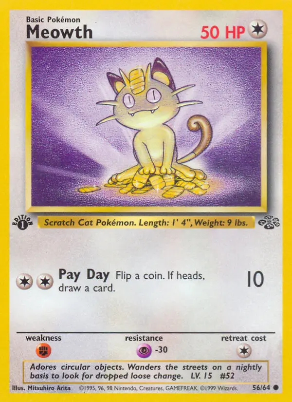 Meowth - Jungle 056/064 (Regular)