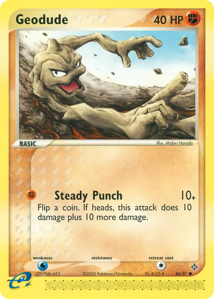 Geodude - Dragon 056/097 (Regular)