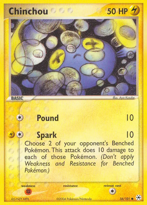 Chinchou - Hidden Legends 056/101 (Regular)
