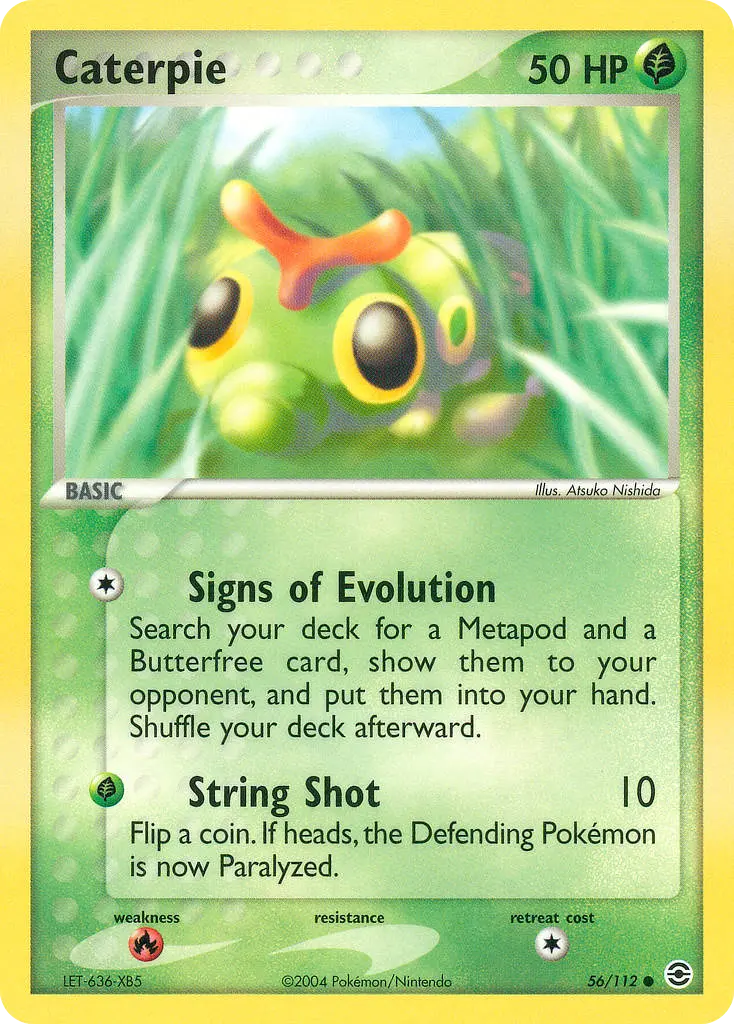 Caterpie - FireRed & LeafGreen 056/112 (Regular)