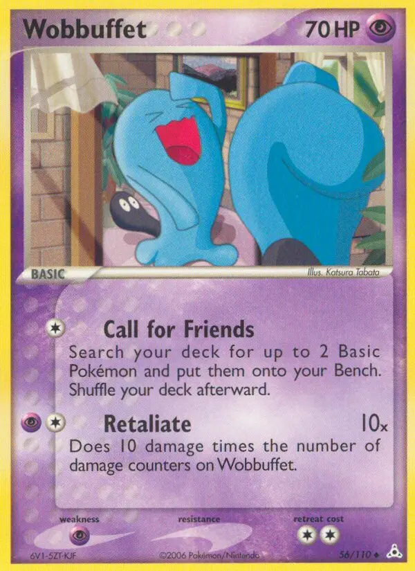 Wobbuffet - Holon Phantoms 056/110 (Regular)