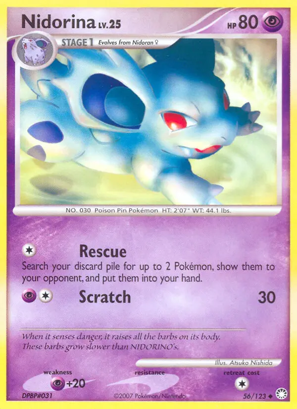 Nidorina - Mysterious Treasures 056/123 (Regular)