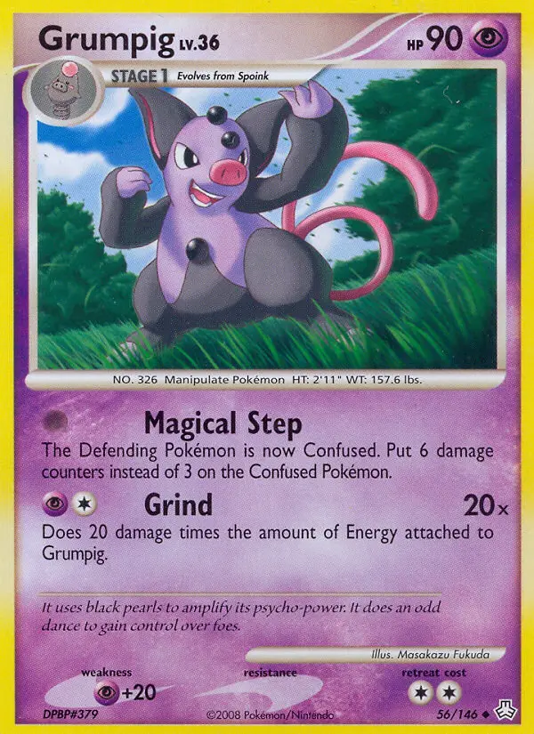 Grumpig - Legends Awakened 056/146 (Regular)