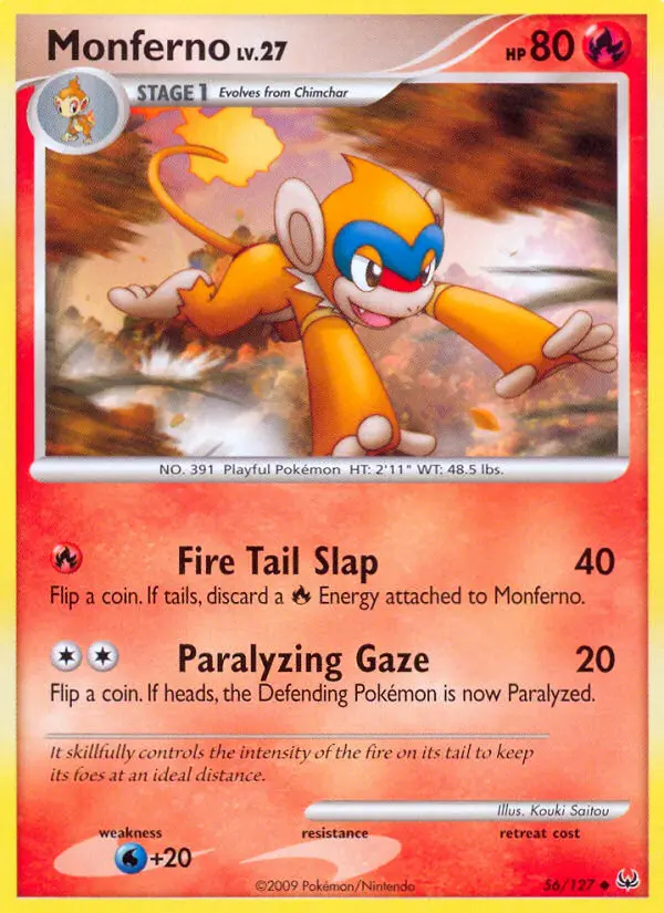 Monferno - Platinum 056/127 (Regular)