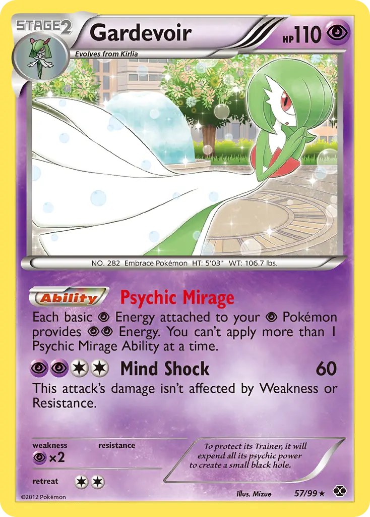 Gardevoir - Next Destinies 057/099 (Reverse Holo)