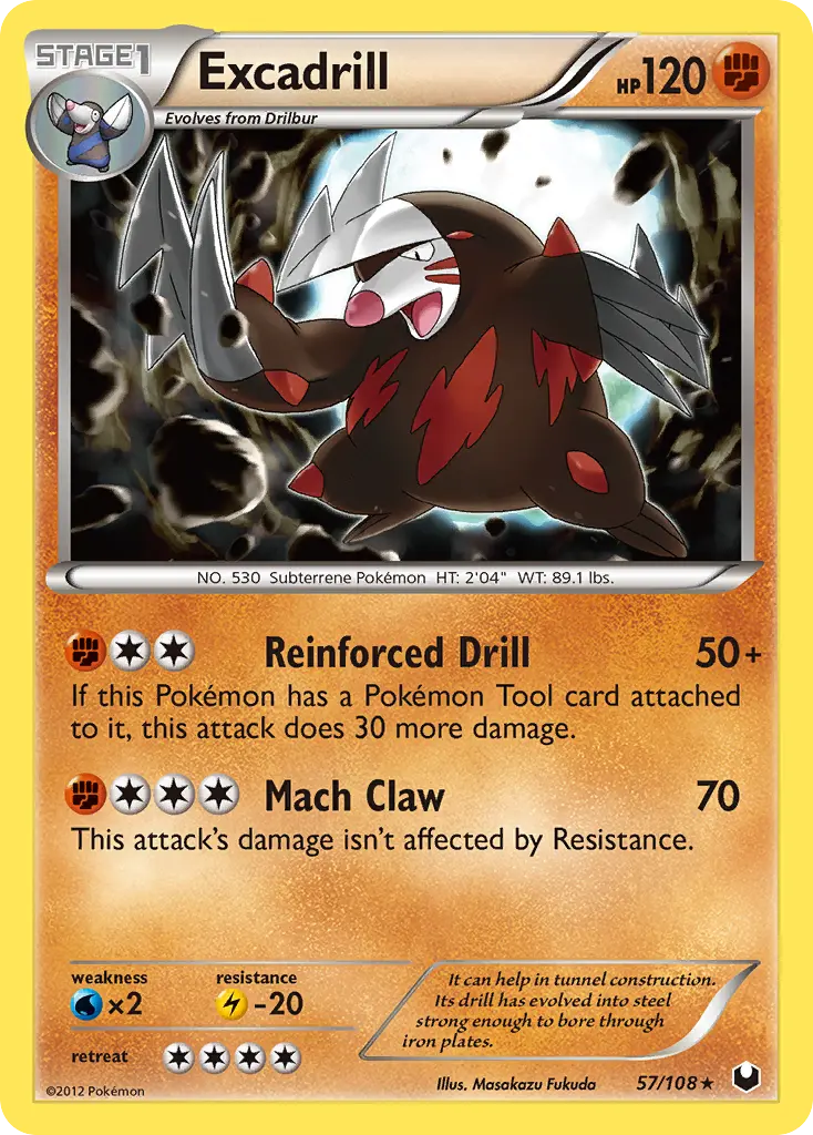 Excadrill - Dark Explorers 057/108 (Regular)