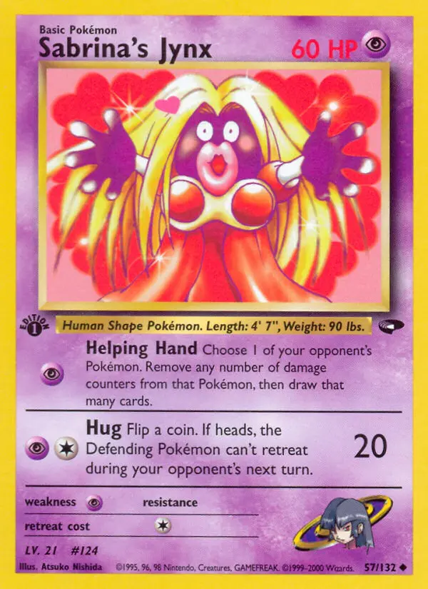 Sabrina's Jynx - Gym Challenge 057/132 (Regular)
