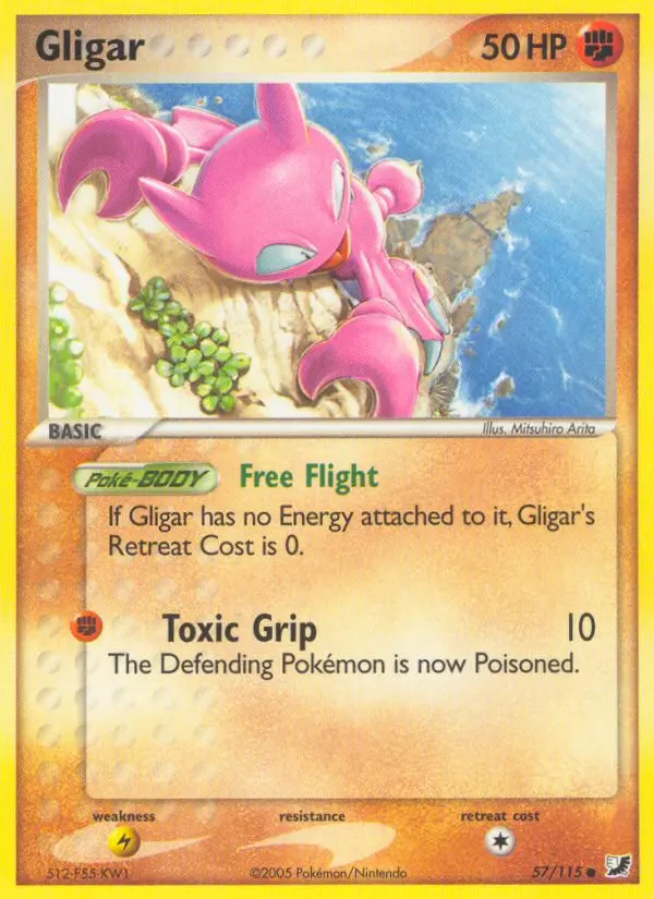 Gligar - Unseen Forces 057/115 (Regular)