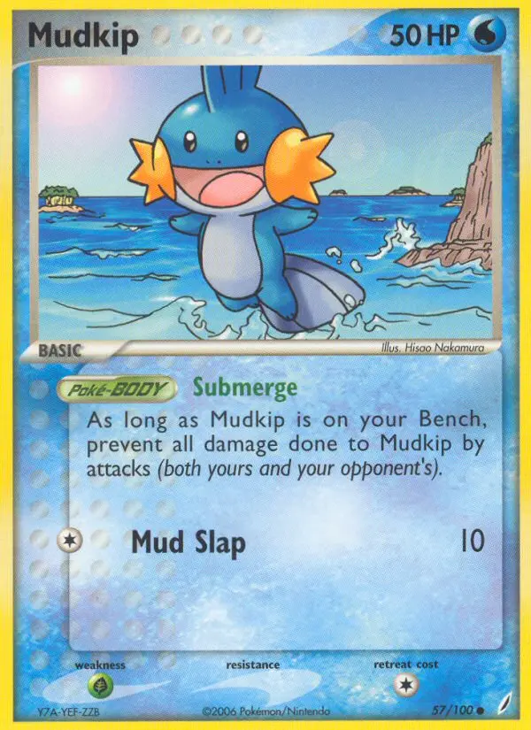 Mudkip - Crystal Guardians 057/100 (Regular)