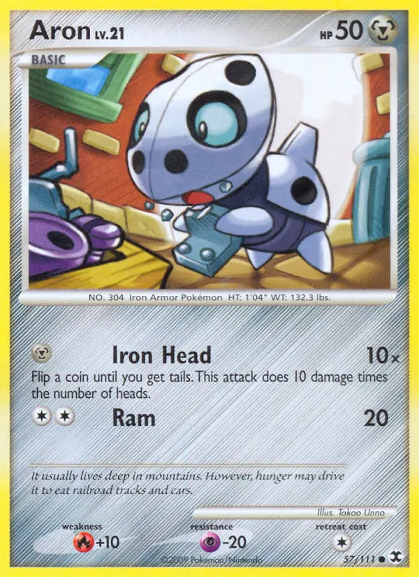 Aron - Rising Rivals 057/111 (Regular)