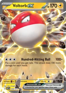 Voltorb ex - Ascended Heroes 058/217 (Holo)
