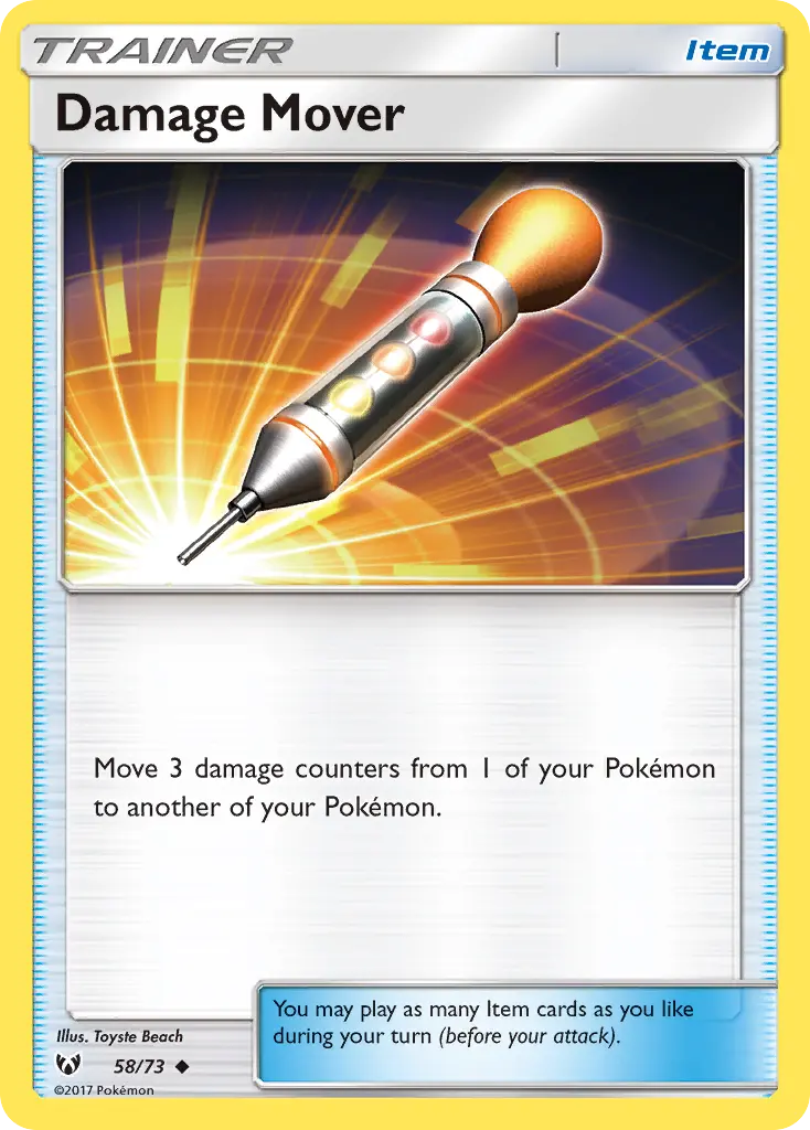 Damage Mover - Shining Legends 058/073 (Regular)