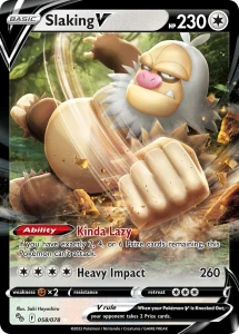 Slaking V - Pokémon GO 058/078 (Holo)