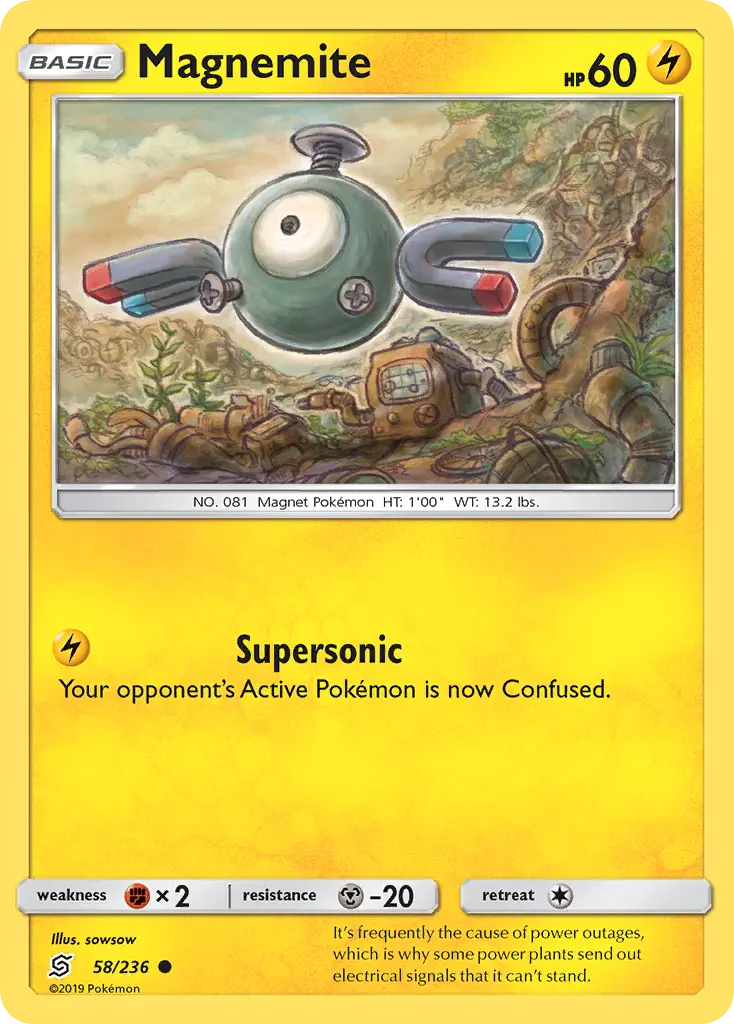 Magnemite - Unified Minds 058/236 (Regular)