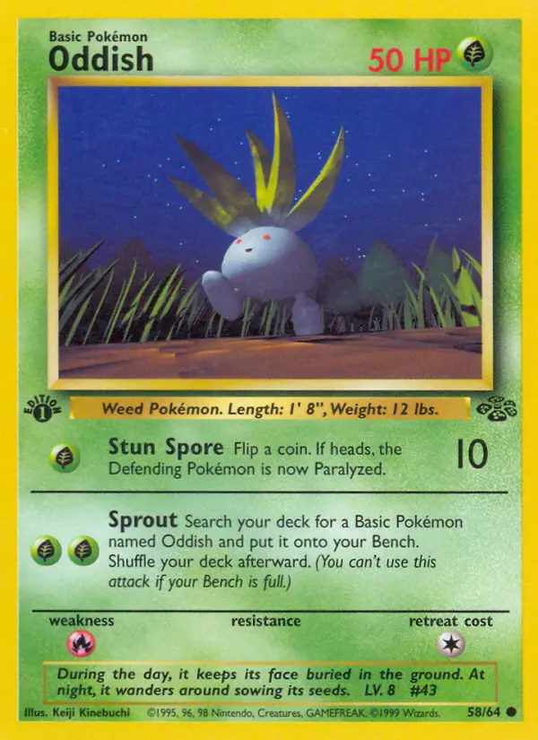 Oddish - Jungle 058/064 (Regular)