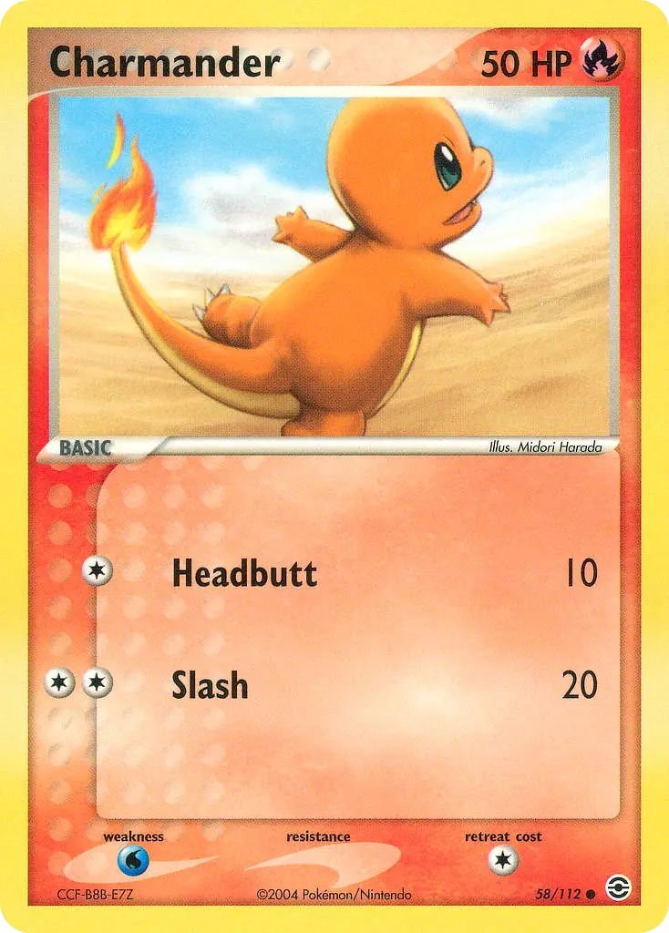 Charmander - FireRed & LeafGreen 058/112 (Regular)