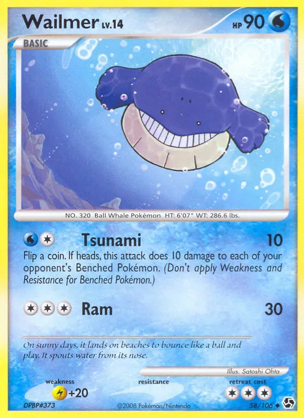 Wailmer - Great Encounters 058/106 (Regular)