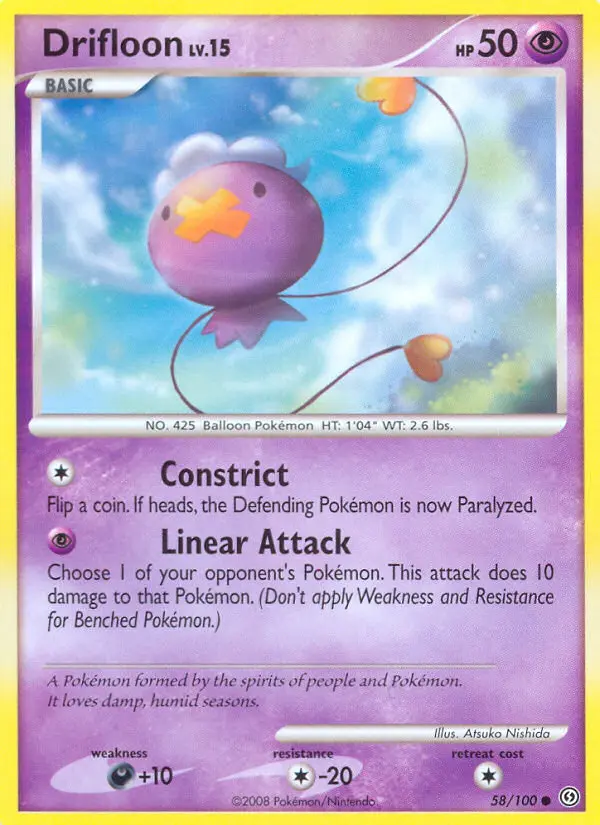 Drifloon - Stormfront 058/100 (Reverse Holo)